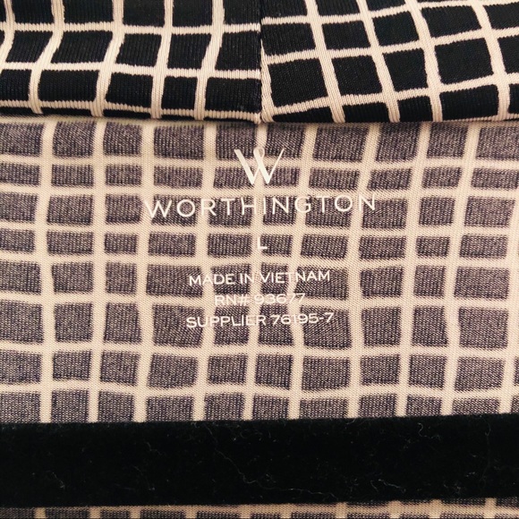 WORTHINGTON • Slinky sleeveless blouse • like new - Picture 6 of 6